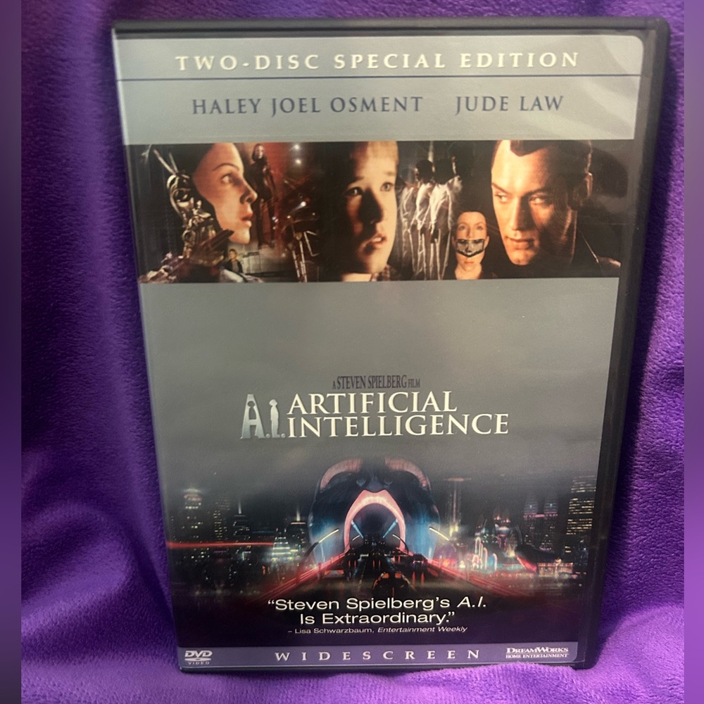 4/$20❄️ 🎥 A.I. Artificial Intelligence DVD - 2 Disc Special Edition